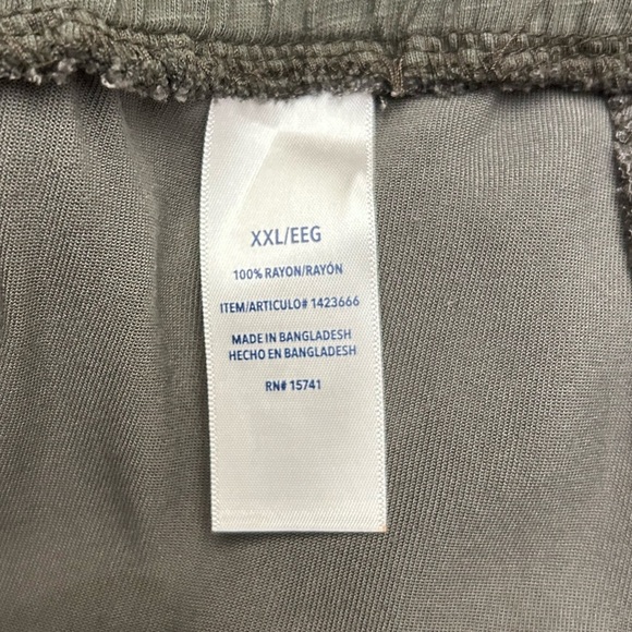 NWT SPLENDID Camo Jogger Pants military army elastic drawstring waist comfort - Picture 10 of 11